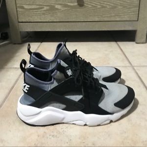 Nike Air Huarache Run Ultra Wolf Grey Black